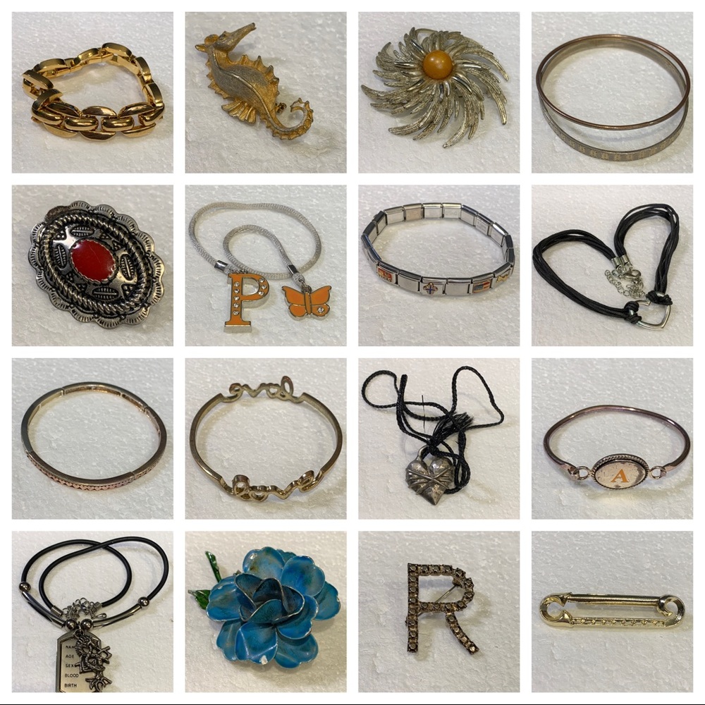 40+ Piece Jewelry~Craft~Repurpose~Create~Upcycle Lot